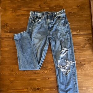 blue american eagle jeans woman’s 000